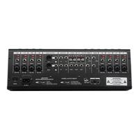 Console de mixage audio professionnelle 8 canaux, 4 entrées micro, 2 entrées stéréo, avec 24 effets DSP, USB, Bluetooth, alimentation fantôme 48V pour enregistrement en studio