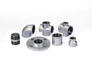 Jianzhi galvanizado pezón de hierro maleable fundido Technics superficie pulida instalación de tuberías para gas de agua y protección contra incendios - Product Image 3