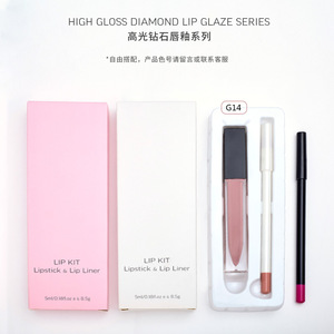 ชุดลิปสติกเนื้อแมทแบบน้ำ 150 สี ไม่มีโลโก้ OEM รับผลิตตามสั่ง ชุดลิปกลอสพร้อมโลโก้ส่วนตัว บรรจุภัณฑ์สีชมพู - Product Image 3