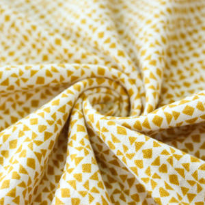 Tissu jersey imprimé en coton lin 125 g/m², <span class=keywords><strong>prêt</strong></span> à l'emploi, doux pour la peau, tricoté pour vêtements de bébé - Product Image 5