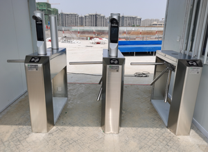 Phòng tập thể dục kiểm soát truy cập tourniquet cơ chế 304 thép không gỉ RFID an ninh Swing turnstile cổng IP54 bảo vệ 5 triệu MCBF - Product Image 4