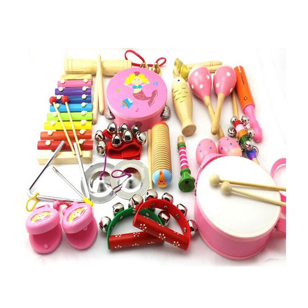 Детские музыкальные инструменты, деревянные инструменты, Дошкольное обучение, музыкальные игрушки AT11959