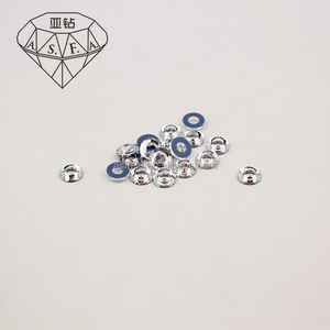 Strass thermocollants ASFA09 en forme de cercle, 3*6MM, pour machine à thermocoller, pour la décoration de vêtements en cristal. - Product Image 4