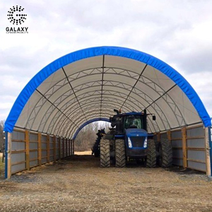 GAXTENT Structure préfabriquée <span class=keywords><strong>en</strong></span> acier Kits de construction <span class=keywords><strong>en</strong></span> métal Entrepôt de stockage de ferme bon marché et garage à ossature PVC et <span class=keywords><strong>bois</strong></span> - Product Image 1