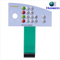 Panel Keypad Sakelar Membran Cetak Jarak Jauh Digital