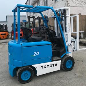 Montacargas Eléctrico Usado de Alta Resistencia, 2 Toneladas, 4 Ruedas, Batería de Iones de Litio de 3m, Tracción 4x4, Mástil de Dos Etapas, Más Vendido - Product Image 3