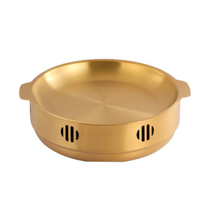 กระทะย่างแบบมีระบบทำความร้อนสำหรับทำอาหารแบบหม้อแห้ง ด้วยดีไซน์ทนความร้อนและคุณสมบัติแบบไม่เคลือบผิว - Product Image 4