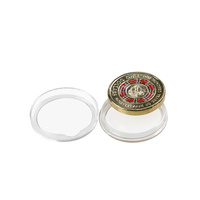 20.6mm Transparent Plastique Coin Container Case Collection Australian 2 Dollars Coin Boîte De Protection Acrylique Rond Coin Capsule
