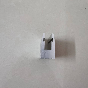 מרפסת ומדרגות מעקה ללא מסגרת עיצוב נירוסטה אלומיניום ערוץ זכוכית מעקה זכוכית רז - Product Image 2