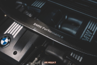 Barre de renfort de compartiment moteur en fibre de carbone sèche pour BMW Série 1 E82 E87 E88, Série 3 E92 E93 E90