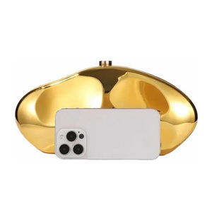 Fashion Acrylic <b>Clutch</b> Purse With Chain Strap For Women Wedding Party Evening <b>Bag</b> Vintage Casual Shell Design MASDB - Product Image 5