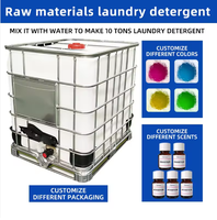 Détergent à lessive liquide personnalisable en vrac de haute qualité - Formule à dissolution directe pour applications commerciales