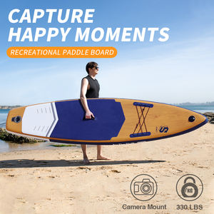 Planche de <span class=keywords><strong>paddle</strong></span> <span class=keywords><strong>gonflable</strong></span> en bambou pour adultes et jeunes - Product Image 5