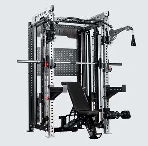 Cuối Cùng Toàn Diện Thép Điện Lồng Đơn Giản Nhà Sử Dụng Phòng Tập Thể Dục Tập Thể Dục Đào Tạo Giá Cho Thể Hình <span class=keywords><strong>Smith</strong></span> Máy Cho Chân Trở Lại - Product Image 3