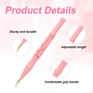 Herramienta de Bordado con <span class=keywords><strong>Aguja</strong></span> Ajustable, Guía de Hilo, para Fieltro, Manualidades Creativas, Apliques y Costura - Product Image 3
