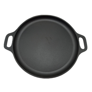 Plancha de Hierro Fundido Precurada Antiadherente Clásica de 13.6 Pulgadas con Asas Dobles - Product Image 1