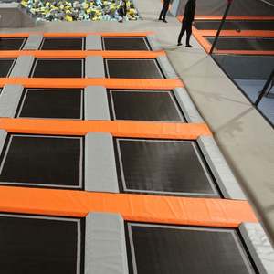 Équipement de terrain de jeu intérieur, vente en gros, grands <span class=keywords><strong>trampoline</strong></span> rectangulaires bon marché à vendre - Product Image 2
