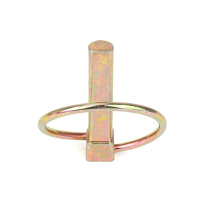 कार्बन स्टील गैल्वेनाइज्ड ओ-प्रकार सुरक्षा लॉक पिन रिंग और कृषि के लिए - Product Image 4