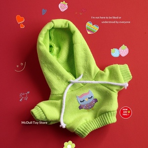 Accessori per Abbigliamento di Peluche: Felpe con Cappuccio Tinta Unita e Fantasia, Imbottite in Cotone PP, Tema Animali e Natura, Outfit per Cani e Orsi - Product Image 6