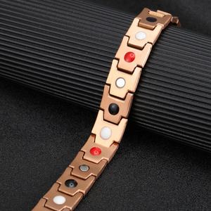 कम कीमत उच्च गुणवत्ता वाले अल्ट्रा मजबूत चुंबक बांगल स्वास्थ्य लाभ चुंबकीय चिकित्सा स्टेनलेस स्टील कंगन - Product Image 5