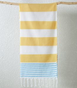 Serviette turque personnalisée avec logo brodé, en gros, pour la <span class=keywords><strong>plage</strong></span>, le bain, le hammam, <span class=keywords><strong>Fouta</strong></span>, <span class=keywords><strong>Fouta</strong></span> de <span class=keywords><strong>Plage</strong></span> - Product Image 5