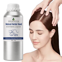 Liquide Apaisant Naturel pour la Tête à Base de Plantes, Extrait Multi-Herbes, Formule Végétale, Soin Doux du Cuir Chevelu, Vente en Gros