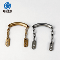 Étiquettes de vêtements personnalisées Lianxu en alliage de zinc avec logo de marque 3D en relief et placage – Couleurs et tailles personnalisables