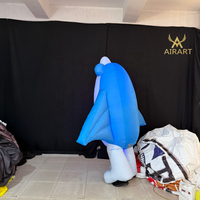 Costume de raie manta gonflable pour fête marine
