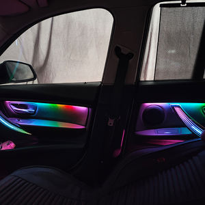 Lampe d'ambiance LED TMPRO 64 couleurs pour garniture <span class=keywords><strong>de</strong></span> haut-parleur <span class=keywords><strong>de</strong></span> <span class=keywords><strong>porte</strong></span>, pour <span class=keywords><strong>BMW</strong></span> Série 3 F30 F31 F34 F36 2013-2019, éclairage décoratif intérieur - Product Image 5