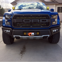 Barre lumineuse LED mince de 40 pouces en aluminium anodisé dur, couleur ambre, pour Defender Wrangler Gladiator 4x4, universelle, adaptable aux véhicules