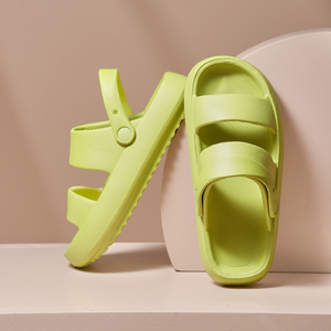 Zapatillas y sandalias planas de playa de verano para <span class=keywords><strong>mujer</strong></span>, zapatillas deslizantes de nuevo diseño para <span class=keywords><strong>mujer</strong></span>, fabricación de zapatos para exteriores - Product Image 2