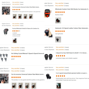 Pomo de Palanca de Cambios Manual para Automóvil Suzuki Swift <span class=keywords><strong>Baleno</strong></span> SX4 Ciaz Vitara Maruti 2006 <span class=keywords><strong>2018</strong></span> Hiroof Cvt - Product Image 6