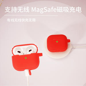 Mat souple en silicone Jane <span class=keywords><strong>couple</strong></span> écouteur cas pour apple airpod pro sans fil blue tooth casque boîte de charge pour <span class=keywords><strong>airpods</strong></span> 1 2 3 - Product Image 4