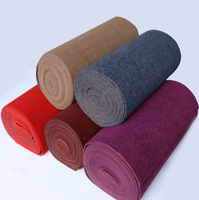 Tapis de couloir moderne classique en feutre imitation fourrure violette, décorations carrées pour cérémonie de mariage, fête, golf, pique-nique, touche dorée