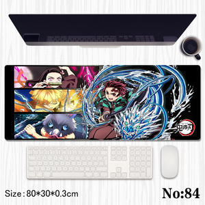 80*30*0.3CM clavier personnalisé taille démon Kamado <span class=keywords><strong>Nezuko</strong></span> Kanroji Mitsuri Tanjirou Kochou Shinobu Slayer Anime tapis de souris de jeu - Product Image 3