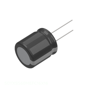 ตัวแทนจำหน่ายอย่างเป็นทางการ ตัวเก็บประจุแบบ CAP ALUM 560UF 20% 50V RADIAL TH 560 uF แบบ Through Hole รุ่น 50YXS560MEFC16X16 - Product Image 1
