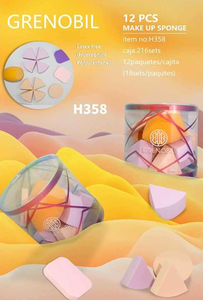 Juego de Esponjas de Maquillaje Renoli, 216 Piezas, Esponjas Faciales Lavables para Aplicación y Difuminación - Product Image 3