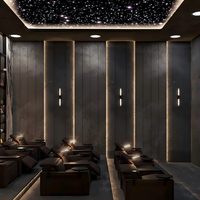 Ensemble acoustique complet pour home cinéma |   Tapis en caoutchouc butyle + isolation + système de fixation |   Éliminer les fuites sonores