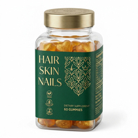 Bonbons gélifiés vitaminés OEM - Éliminent l'acné et la pigmentation, rendent la peau lisse, adaptés aux soins des cheveux, de la peau et des ongles