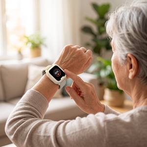 <span class=keywords><strong>Montre</strong></span> de sécurité personnelle EV-06 SOS pour personnes âgées, <span class=keywords><strong>montre</strong></span> d'alerte médicale GPS avec surveillance de l'oxygène sanguin et de la fréquence cardiaque pour les patients atteints de démence - Product Image 1