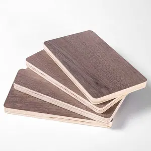 Industrial 18Mm Poplar Core Veneer Plywood 18Mm Laminated Melamine Board