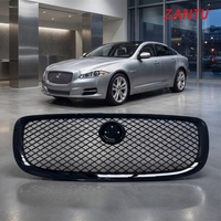 Grilles de voiture, pare-chocs C2D23092, calandre centrale avant entièrement noire pour Jaguar XJ 2010-2015 XJR 2014-2015, pièces automobiles