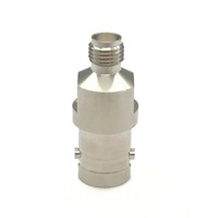 Connecteur coaxial CYXS BNC/SMA-KKG1RF, tête femelle BNC vers tête femelle T-SMA, adaptateur à contact plaqué or, 50 Ohm, 10 MHz-18 GHz RF