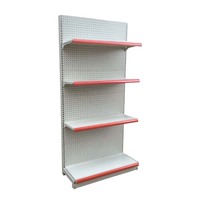 Étagères de gondole Étagères métalliques Étagères de présentoir d'épicerie Étagères étagères métalliques de supermarché de magasin