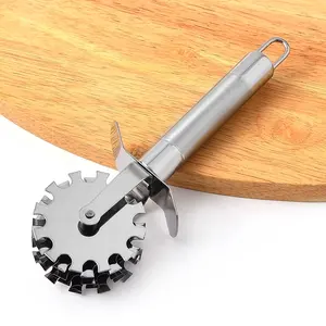 Chuyên nghiệp lớp thép không gỉ thịt Tenderizer 5 bánh xe cán thịt Tenderizer