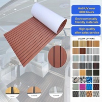 Tapis de baignoire de spa personnalisé Eva Marine Deck Faux Teak Yacht Tapis antidérapant Tapis anti-UV Planche de surf Jardin Bateau à moteur Plancher de bateau