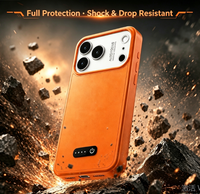 Coque de téléphone magnétique à clip dorsal avec batterie externe à chargement rapide sans fil, chargeur portable pour le voyage – Meilleures ventes