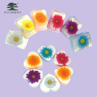 Savon à forme de fleur personnalisée, 50g, haute qualité, joli, décoratif
