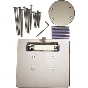 Porta Scorecard per Golf Cart Spessore 5mm con Portamatite e Morsetto Compatibile con EZGO TXT/RXV Club Car DS/Precedent <span class=keywords><strong>Yamaha</strong></span> - Product Image 3