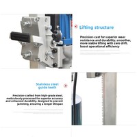Perceuse à colonne diamantée Dongcheng Z1Z-FF02-130 à refroidissement par eau, 1800W, pour usage en construction